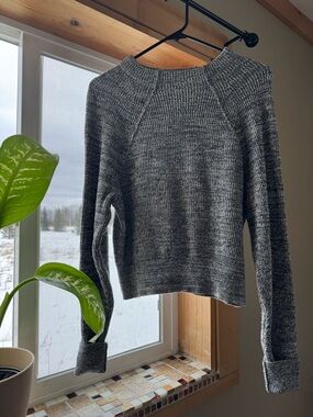 FREE PEOPLE KNIT MOCK NECK SWEATER WOMENS SIZE SMALL
